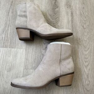 BP WALLIS-FAB WOMEN‎ NORDSTROM GREY TAUPE BOOTIES 6M